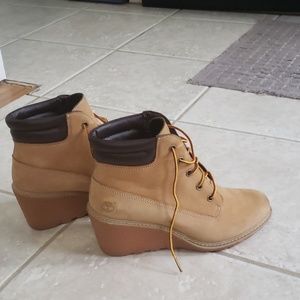 Timberland wedge boots